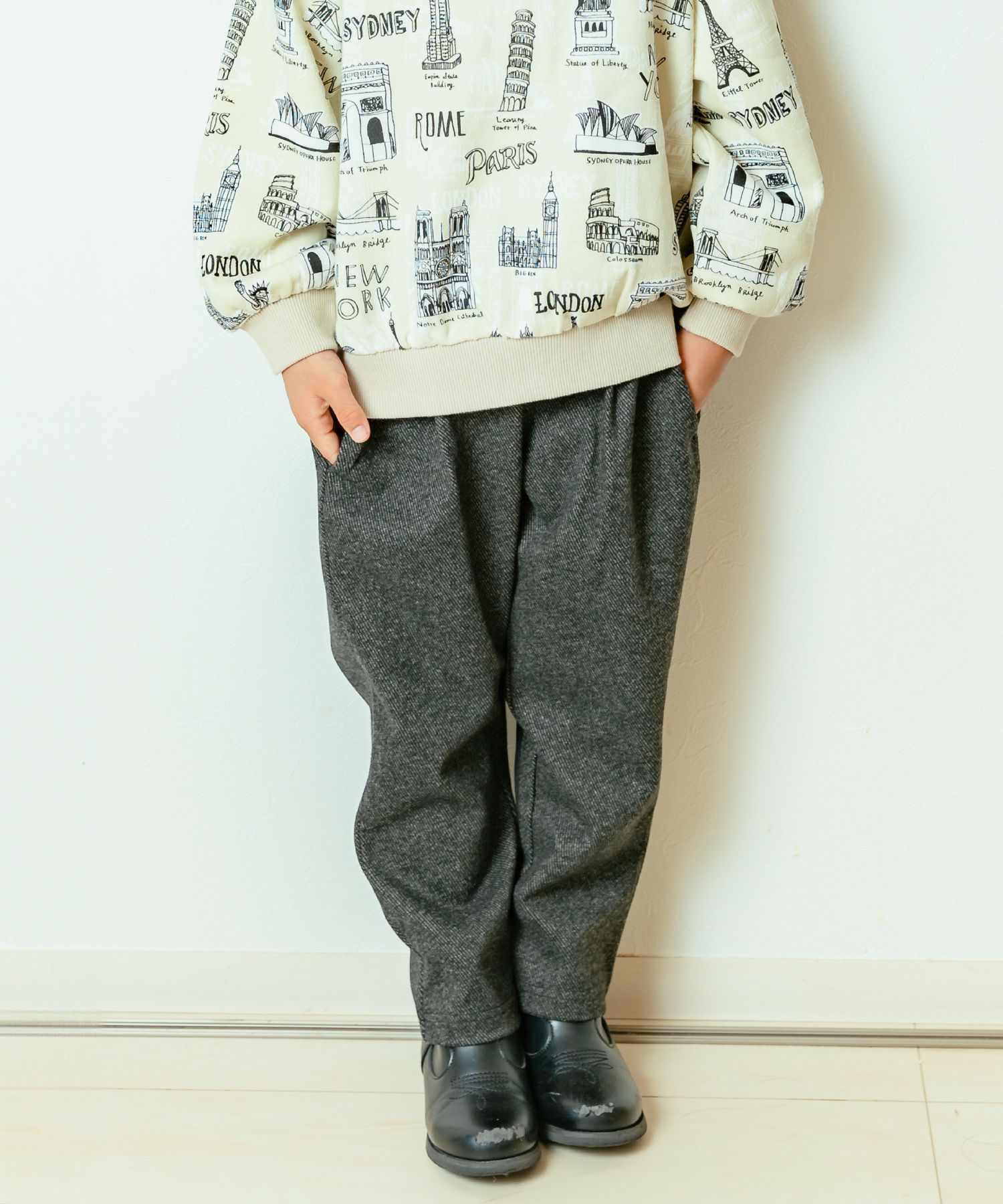 セットアップできるフォーマルパンツ□80～140cm | MAKE YOUR DAY