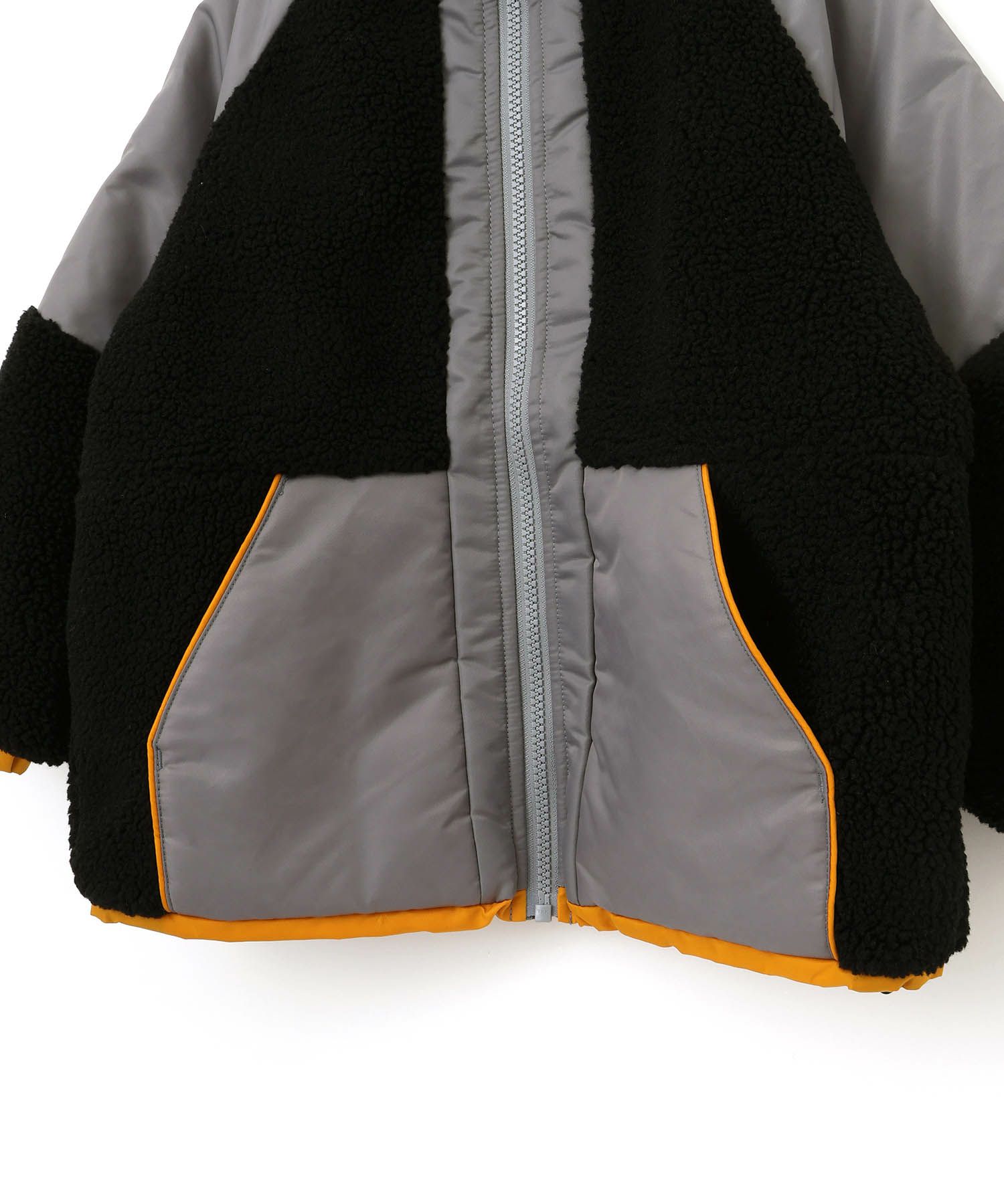 セール】ボアナイロン切替ジャケット□80～140cm | MAKE YOUR DAY