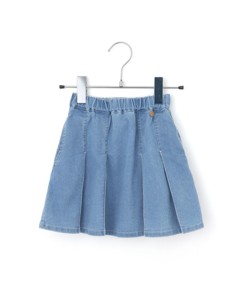 TRIPP NYC ダークグレー デニム プリーツスカート MAX X GIRL ダークグレー フリルスカート プリーツデニム