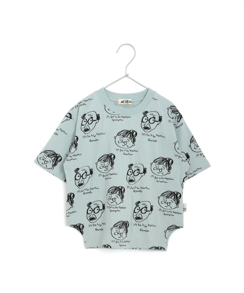 ★まっちゃん★Tシャツ5枚まとめ じいちゃんばあちゃん総柄半袖Tシャツ□80～140cm | MAKE YOUR DAY