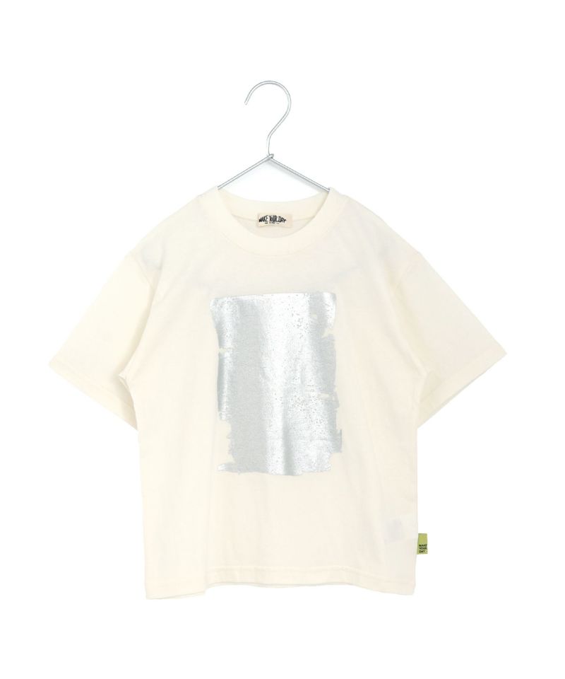 シルバープリント半袖Tシャツ□80～140cm | MAKE YOUR DAY