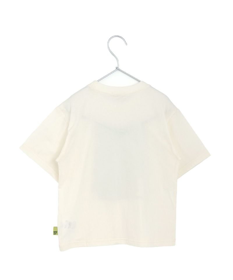LGB ホワイト 貝殻プリント Tシャツ 半袖　size 0 セール】 貝殻プリント半袖Tシャツ （Tシャツ）｜petit main