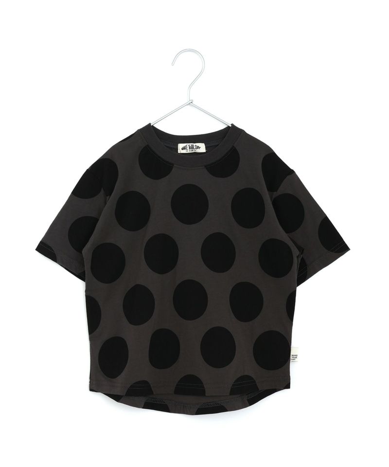 セール】ドット総柄半袖Tシャツ□80～140cm | MAKE YOUR DAY