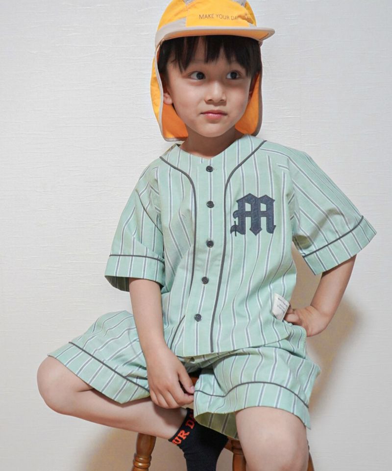 セール】ベースボール半袖シャツ□80～140cm | MAKE YOUR DAY