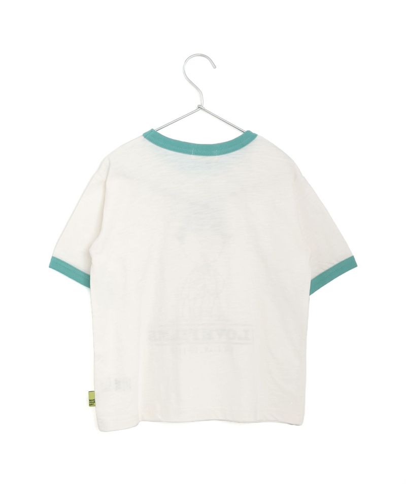 【CPGN】DTP Love Stay 半袖T 2色 Lovetoxic ラグラン半袖Tシャツ フォトプリント バタフライ 吸水