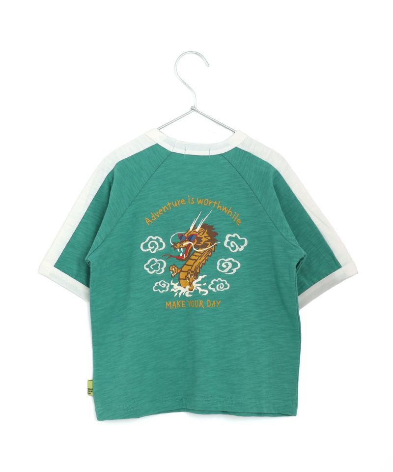 D-DAY ソウルコンTシャツ Mサイズ　FESTA23キャラメルおまけ付き セール】ドラゴンスカジャン風半袖Tシャツ□パパサイズ（Tシャツ