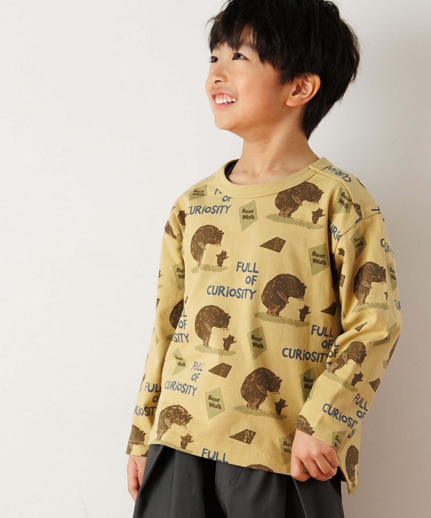 オレオレブラ　動物柄 長袖Tシャツ オレオレブラ 動物柄 長袖Tシャツ
